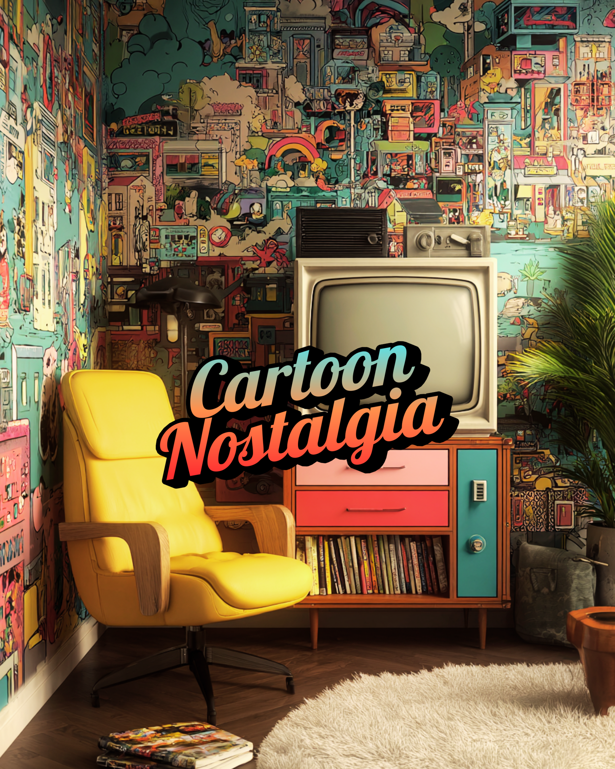 Cartoon Nostalgia - Arab Pop Art Prints & Posters