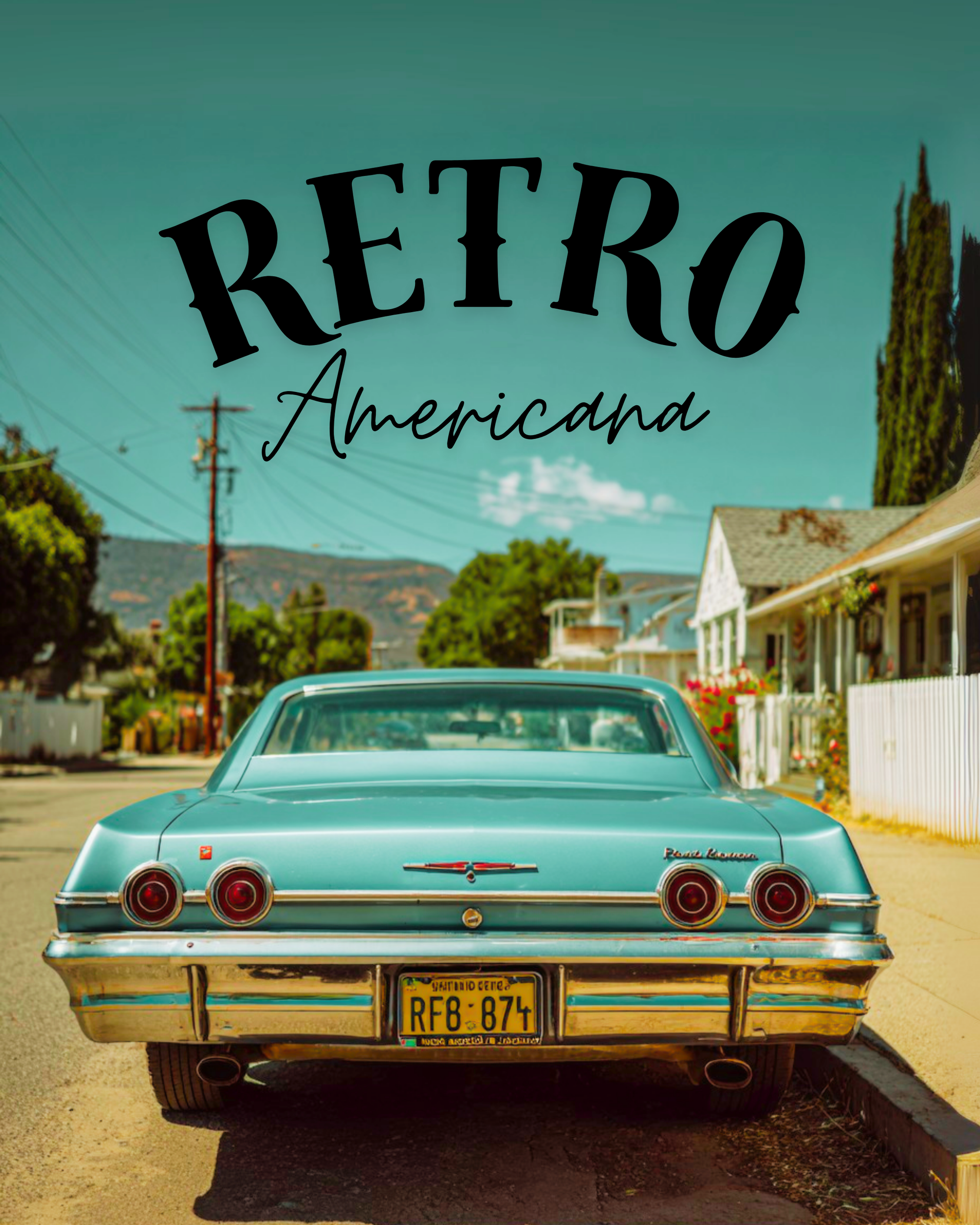 Retro Americana - Wall décor & Art Prints