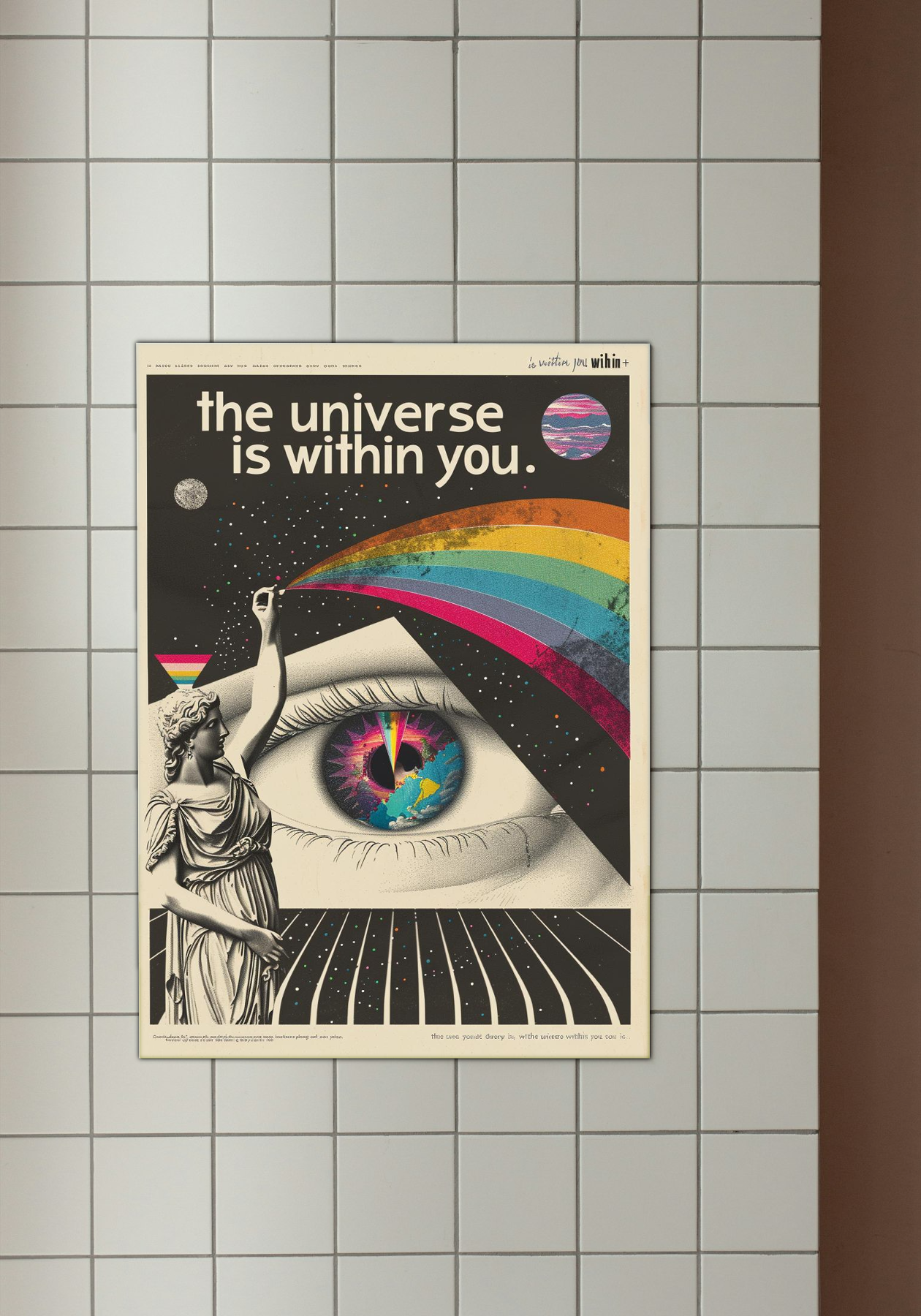 The Universe Within You - Surreal Cosmic Vision