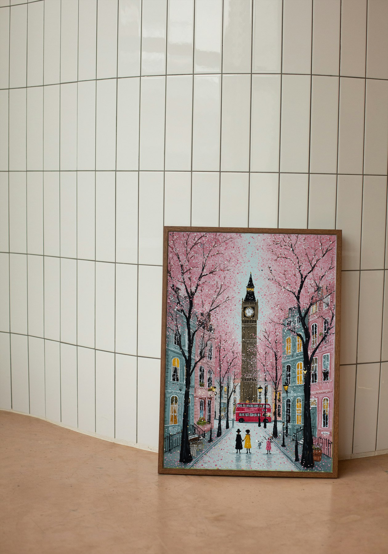 Springtime in London - Cherry Blossoms & Big Ben
