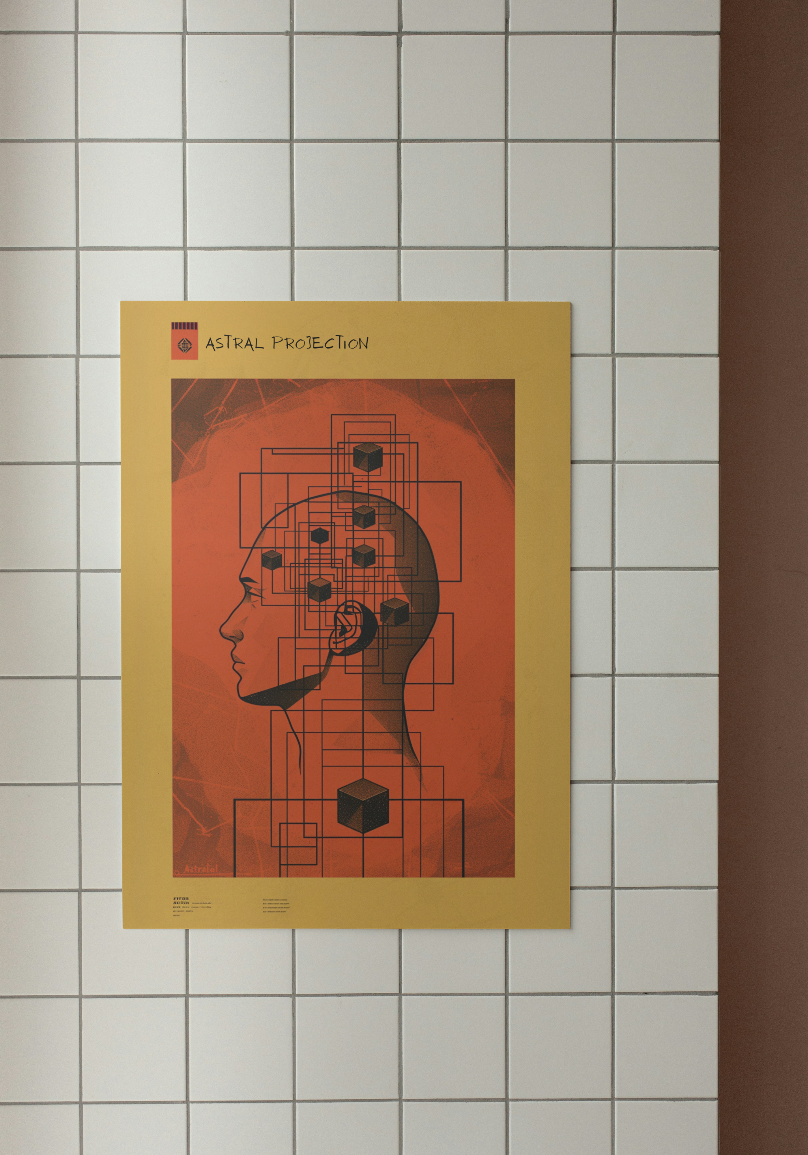 Astral Projection – Retro Psychedelic Print