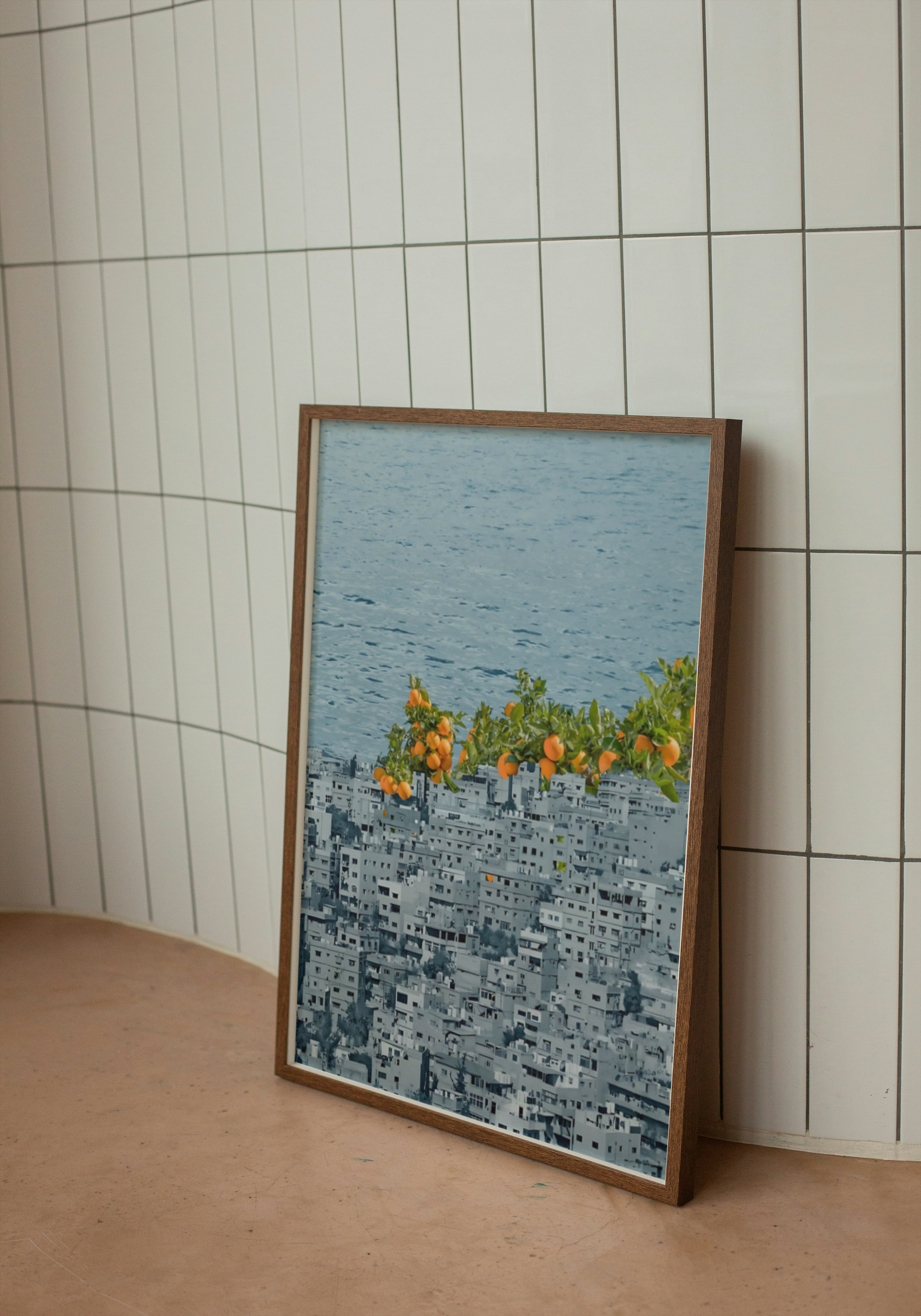 Bittersweet Bloom – Arabic Urban Nature Poster