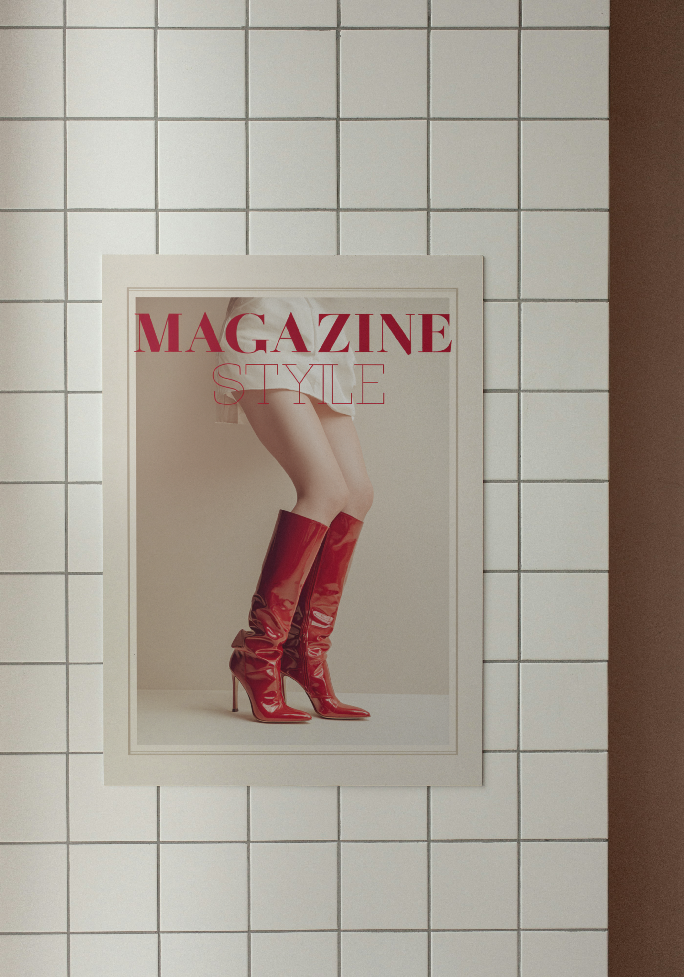 Magazine Style – Fashion Retro Print