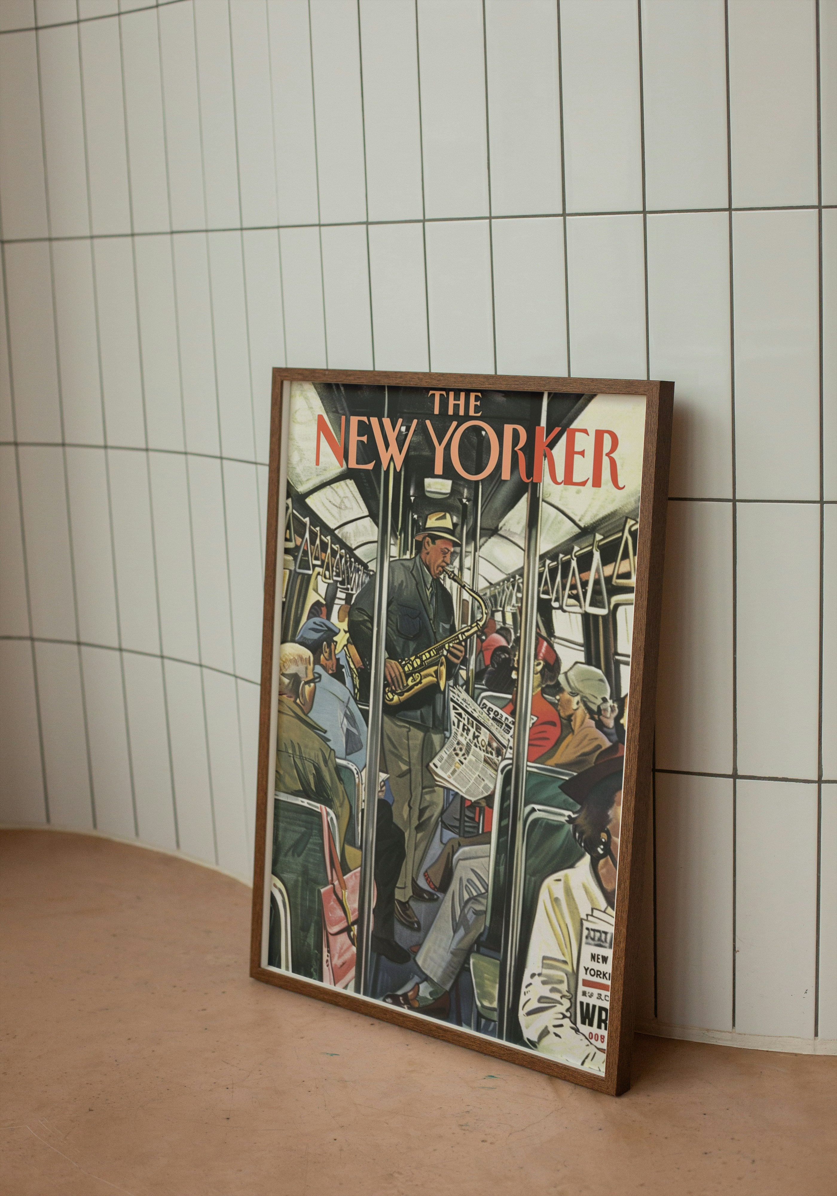 Subway Jazz – Retro Magazine Print