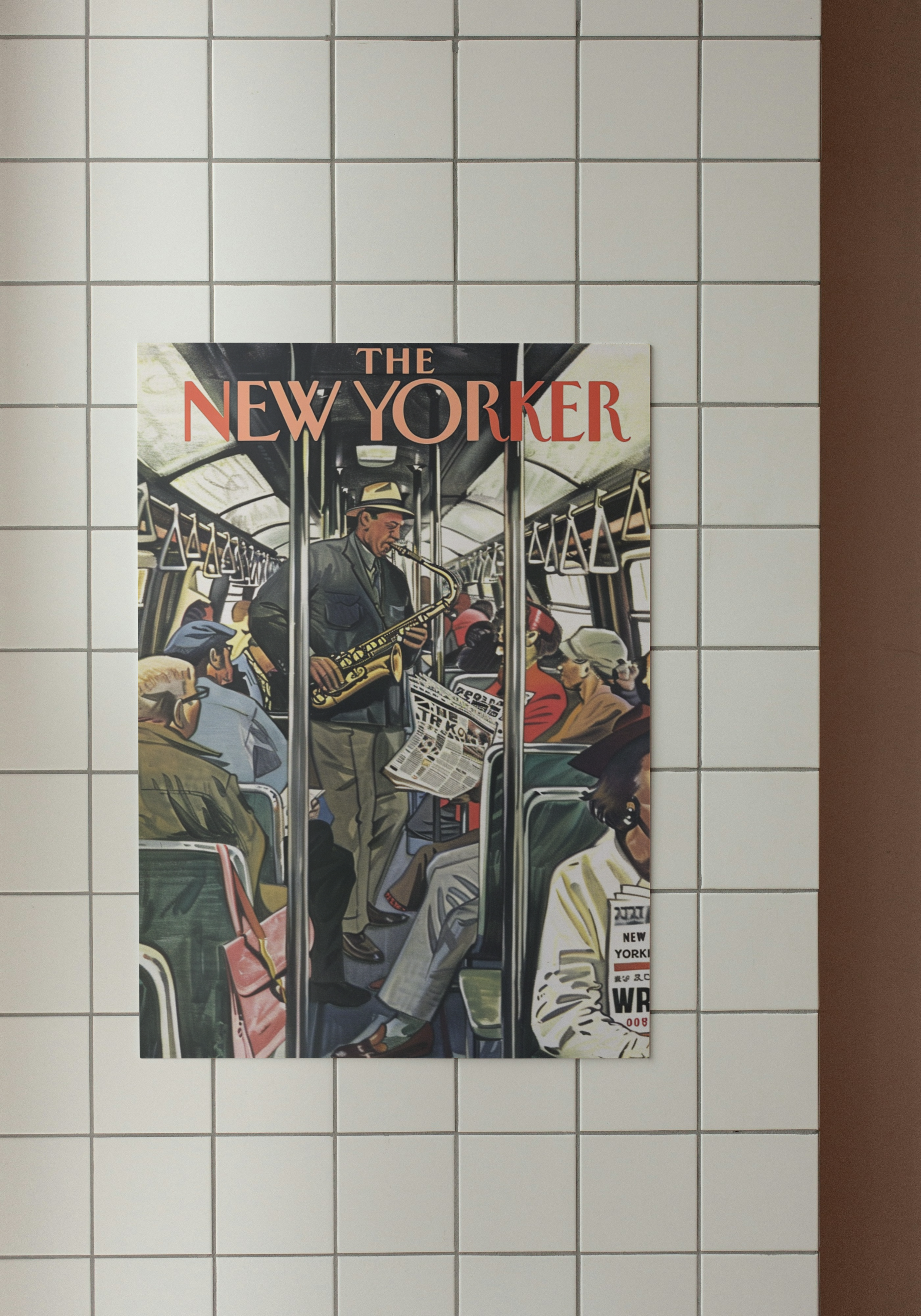 Subway Jazz – Retro Magazine Print