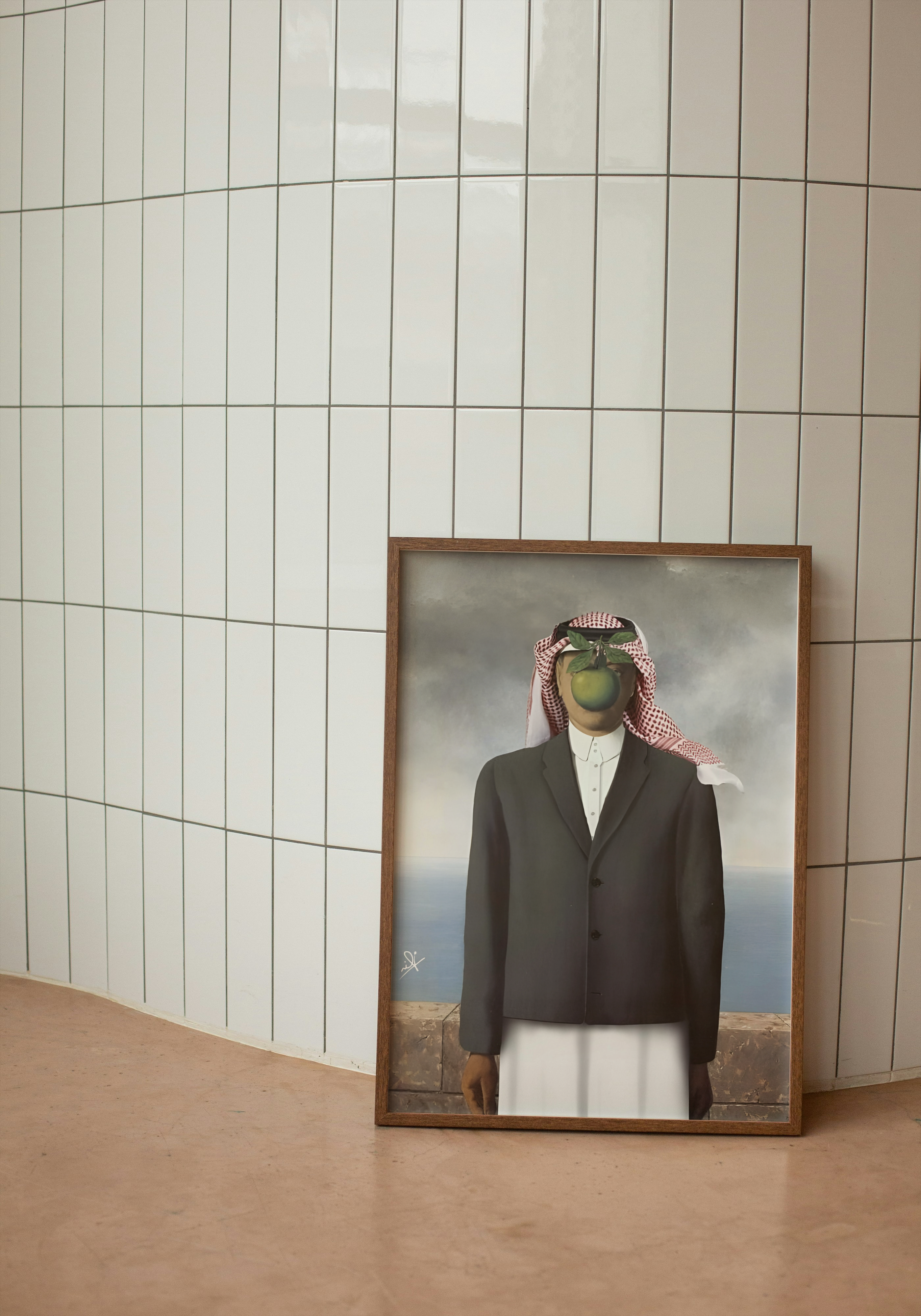 The Son of the Desert – Surreal Arabic Pop Art Poster