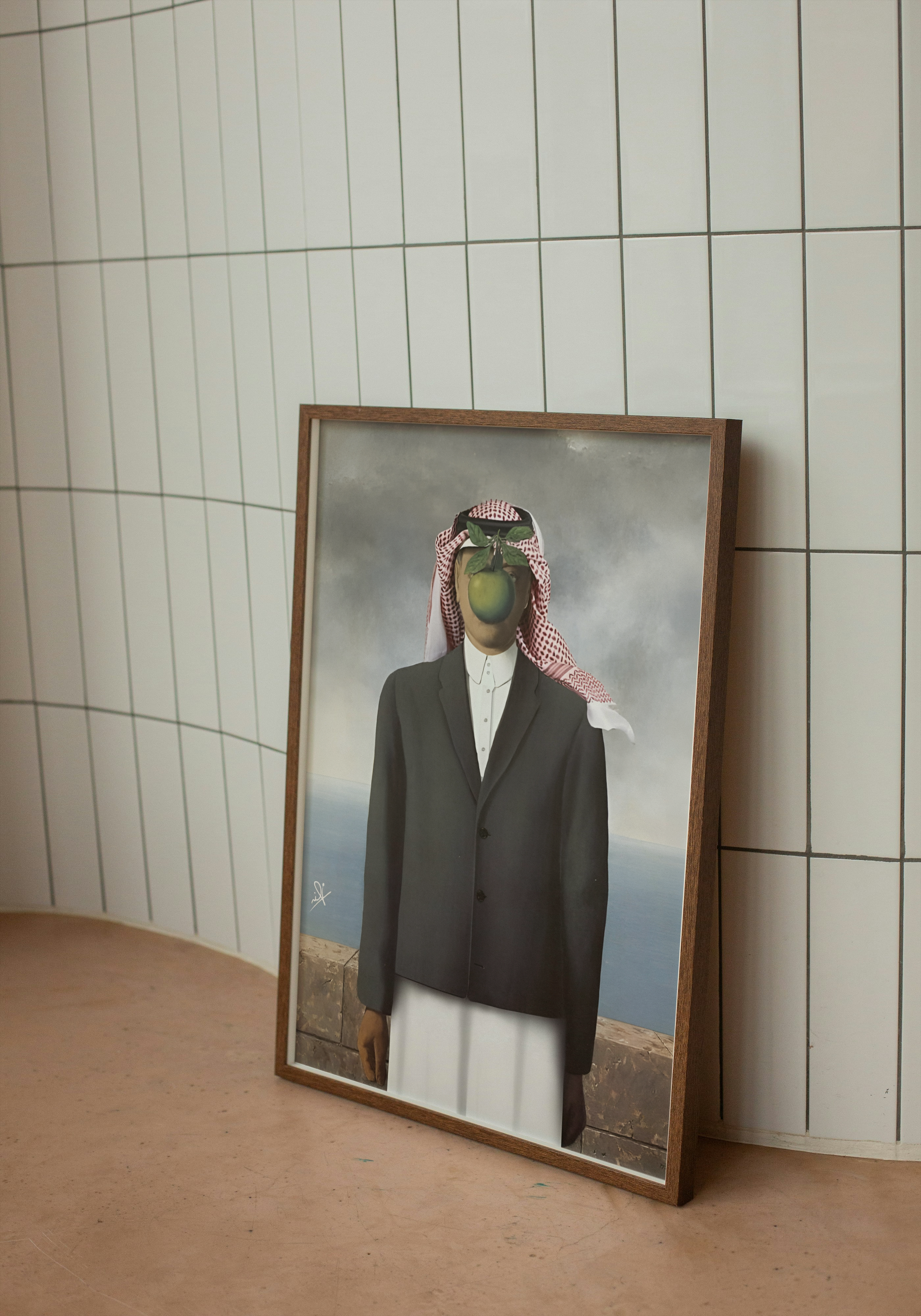 The Son of the Desert – Surreal Arabic Pop Art Poster