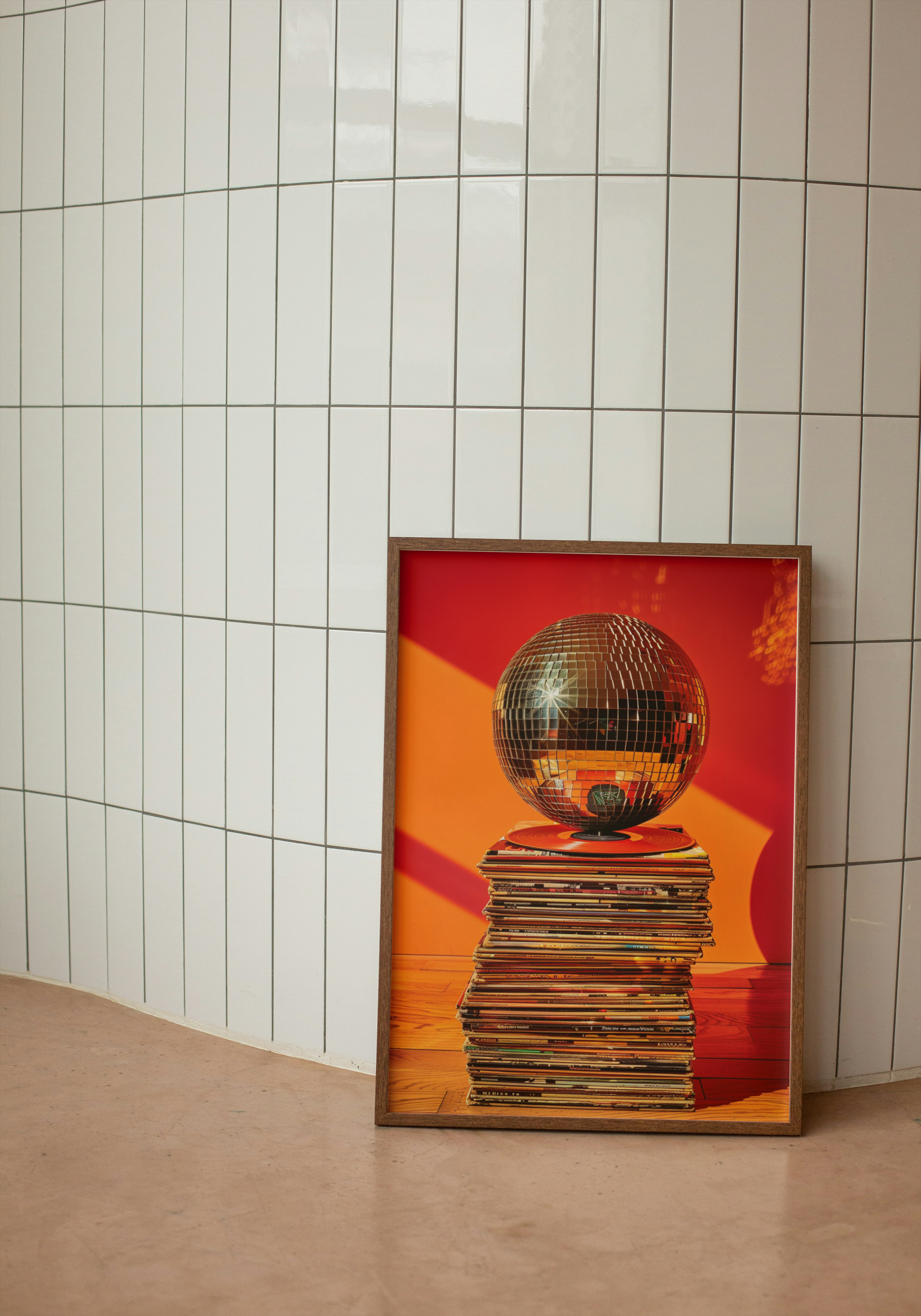 Vinyl Disco – Retro Record Pop Art Poster