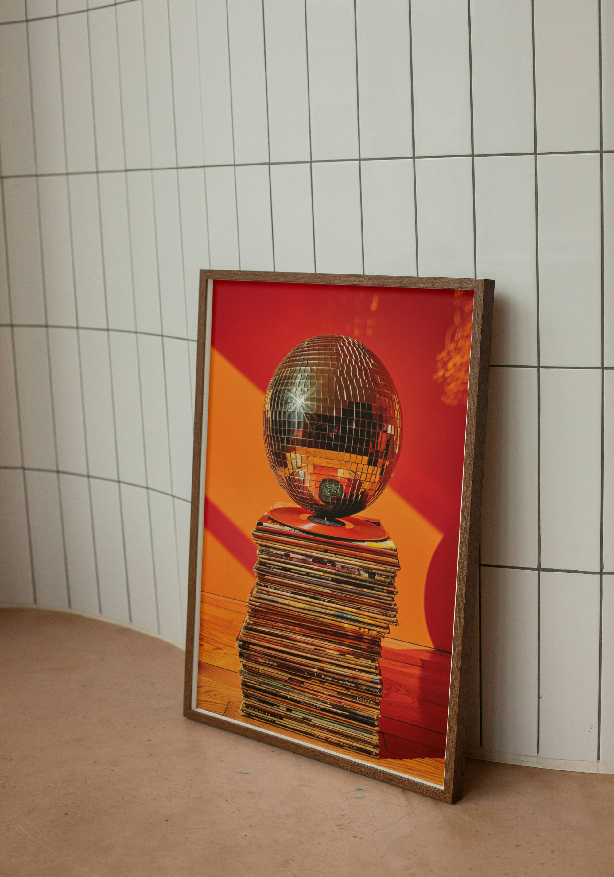 Vinyl Disco – Retro Record Pop Art Poster