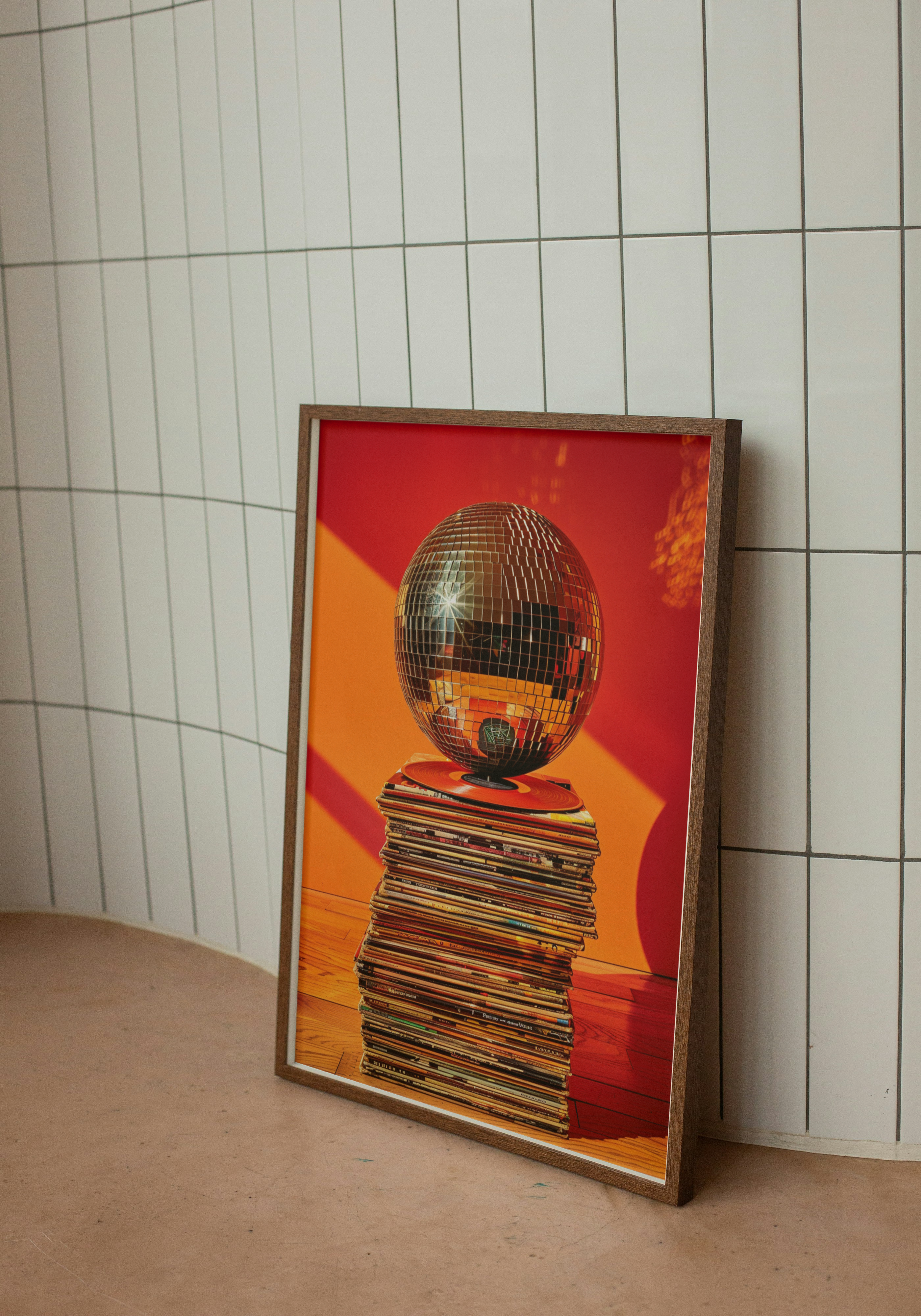 Vinyl Disco – Retro Record Pop Art Poster