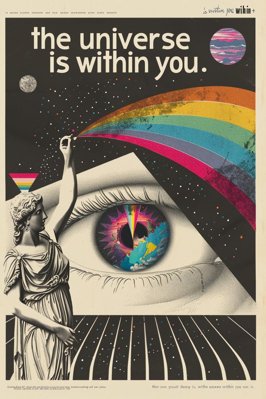 The Universe Within You - Surreal Cosmic Vision
