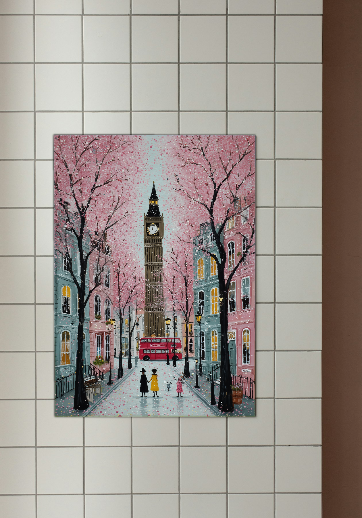 Springtime in London - Cherry Blossoms & Big Ben
